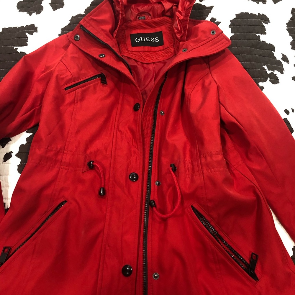Guess rain jacket